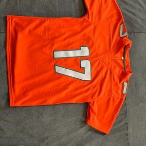 Jalen Waddle Jersey- Youth Large, Color Rush Orange